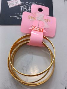 Artificial Gold Bangle Set of four