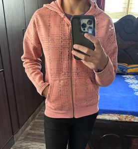 IRoadster Lifestyle Rose Grey Hooded Sweatshirt