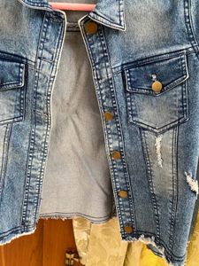 Denim Over Coat
