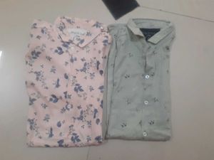 Men's Floral Print Shirts (Set of 2)
