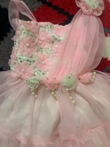 Baby Doll Girl Frock Party Wear