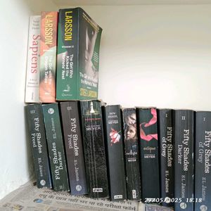 Assorted Book Collection: Novels and Non-Fiction
