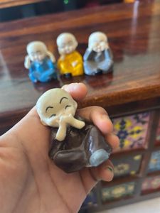 Set Of 4 Budhdha Monk