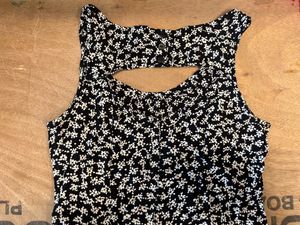 Women Balck&amp;White Short Drees