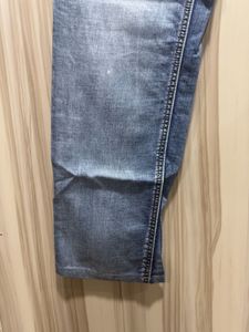 Emporio Armani Blue Straight Fit Jeans