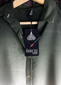 🗽Mirchi Ombre Button-Down Shirt