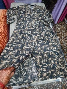 Floral Print Kurta
