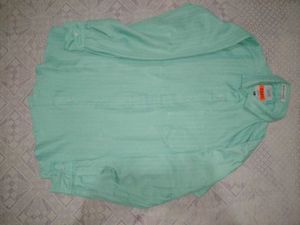 Men's Mint Green Striped Shirt