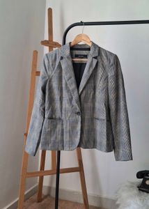 Zara Plaid Blazer
