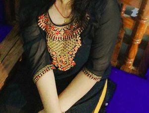 Embroidery Black Kurti