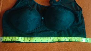 Vintage Black Lace Bra Top