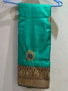 New Sea Green Colour Saree