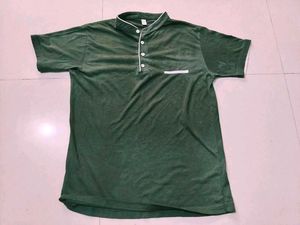 Olive Green Polo T-Shirt