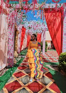 Haldi - Patiala Suit Full Set