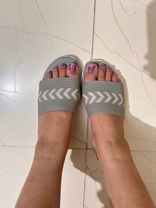 Grey Slide Sandals – Everyday Casual Wear