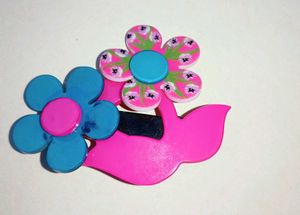 Floral Hair Clip And Claws