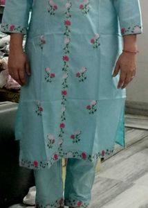 Embroidered Kurta Set