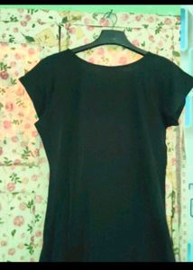 Black Printed Kurti