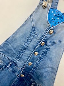 Women&#39;s Denim Slim Fit Dungaree
