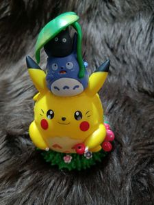 Pikachu Totoro Pokemon Studio Ghibli