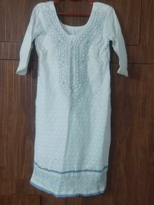 Beautiful Cotton Thread Embroidary Kurta