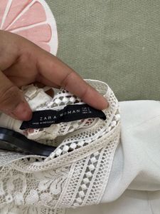 Zara Imported Lace Top