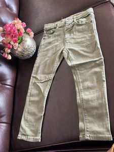 Olive Green Skinny Jeans