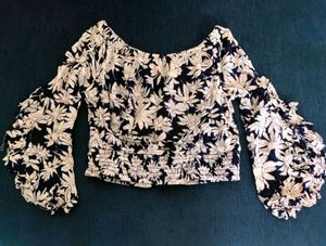 Floral Crop Top