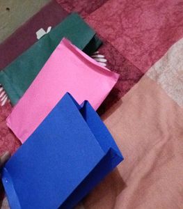 Colorful Paper Pouches.