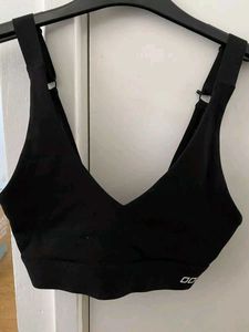 New Black Sports Bra