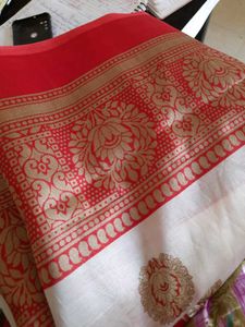 New Chanderi Silk Saree