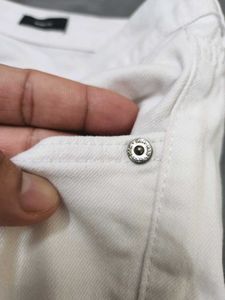 H&amp;M White Jeans.