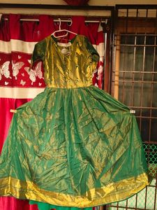 Ethnic Green Gown