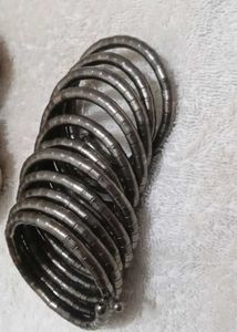 Spiral Bangle Cum Bracelet 🖤✨