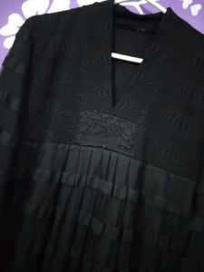 Black Textured Dress