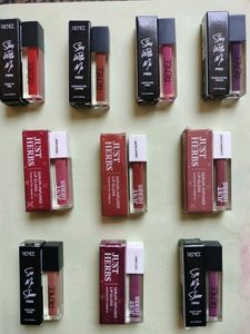 Just Herbs And Renne Lipsticks &amp; Lipgloss