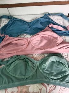Bra Set Of 3 - Size 34B