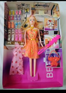 Combo For Barbie Doll And Accessories