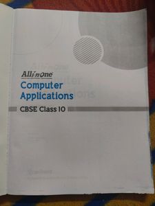 CBSE Book Of Computer Applications