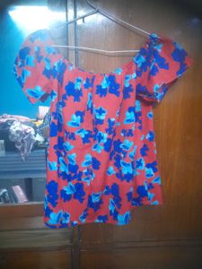 Floral Off-Shoulder Top
