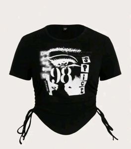 Black Graphic Tee