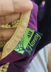 Gorgious Purple💜Ethenic Wear