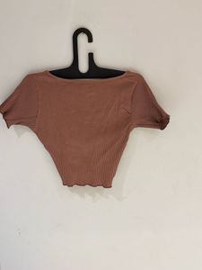 Front self wrapped top
