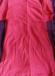 Retro Red Polka Dot Dress