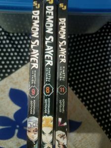 Demon Slayer Manga Set Of 3