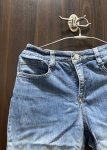 Dual Shade High Waist Denim