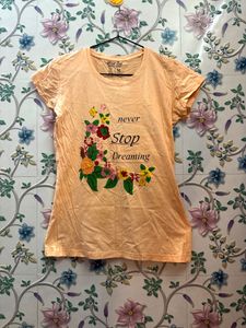 Night wear Top Of Never stop Dreaming