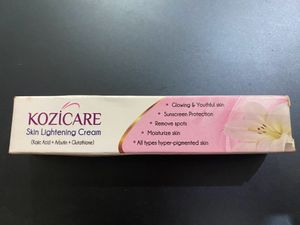 KOZICARE Skin Lightening Cream (Kojic Acid+Arbutin+Glutathione)
