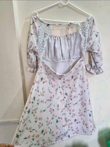 Floral Print Mini Dress