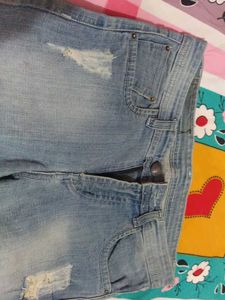 Ripped Denim Jeans